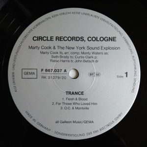画像3: Marty Cook & The New York Sound Explosion - Trance