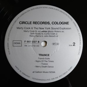 画像4: Marty Cook & The New York Sound Explosion - Trance