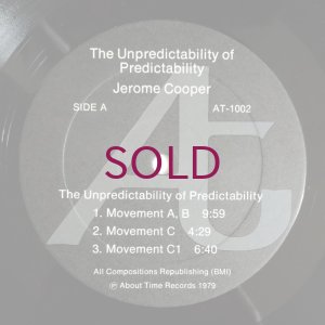画像3: Jerome Cooper - The Unpredictability Of Predictability