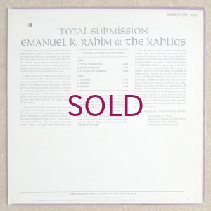 画像2: Emanuel K. Rahim & The Kahliqs - Total Submission