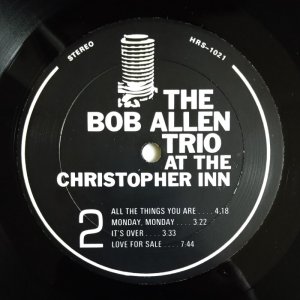 画像4: Bob Allen Trio - At The Christopher Inn