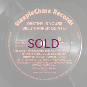 画像4: Billy Harper Quintet - Destiny Is Yours
