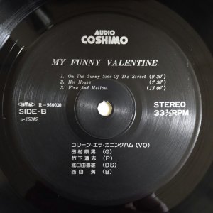 画像4: Colleen Ella Cunningham / Mitsuru Nishiyama Quartet - My Funny Valentine