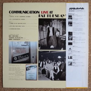 画像2: Communication - Live At Fat Tuesday's New York Vol.1