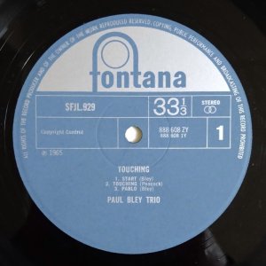 画像3: Paul Bley Trio - Touching