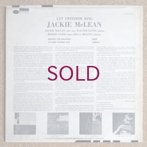 画像2: Jackie McLean - Let Freedom Ring