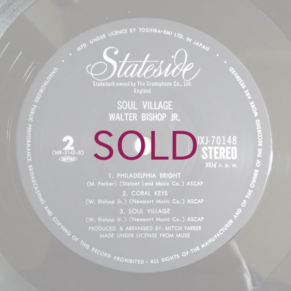Walter Bishop, Jr. - Soul Village - UNIVERSOUNDS