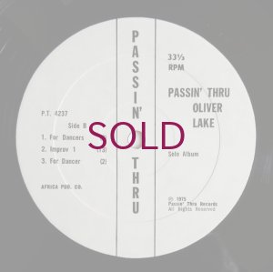 画像4: Oliver Lake - Passing Thru