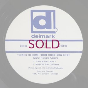 画像4: Muhal Richard Abrams - Things To Come From Those Now Gone