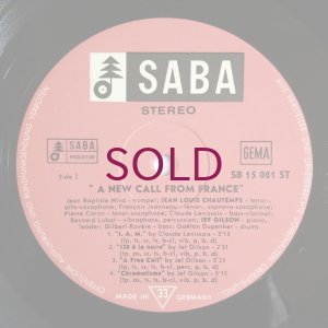 画像7: Jef Gilson Nonet feat. Jean Louis Chautemps - New Call From France