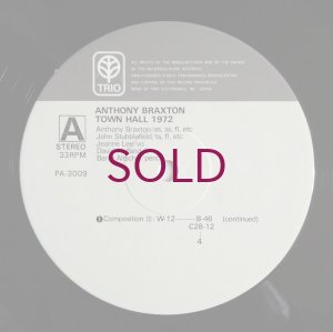 画像5: Anthony Braxton - Town Hall 1972