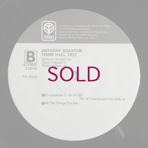 画像4: Anthony Braxton - Town Hall 1972