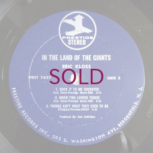 画像4:  Eric Kloss - In The Land Of The Giants