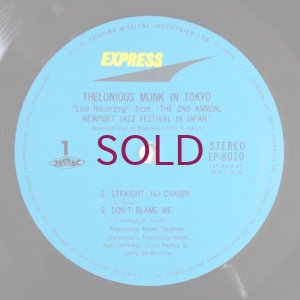 画像3: Thelonious Monk - Thelonious Monk In Tokyo
