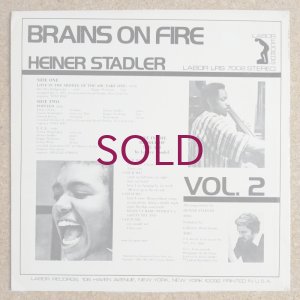 画像2: Heiner Stadler - Brains On Fire Vol.2