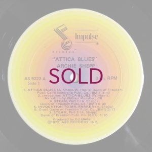 画像3: Archie Shepp - Attica Blues