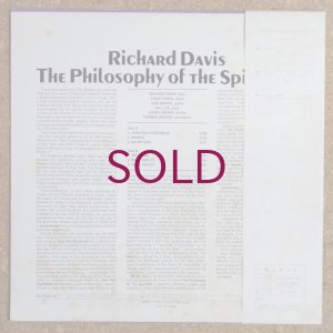画像2: Richard Davis - The Philosophy Of The Spiritual