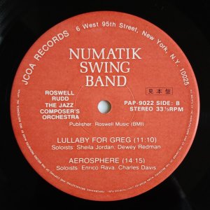 画像4: Roswell Rudd & The Jazz Composer's Orchestra - Numatik Swing Band