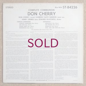 画像2: Don Cherry - Complete Communion