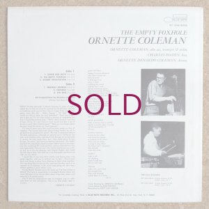 画像2: Ornette Coleman - The Empty Foxhole