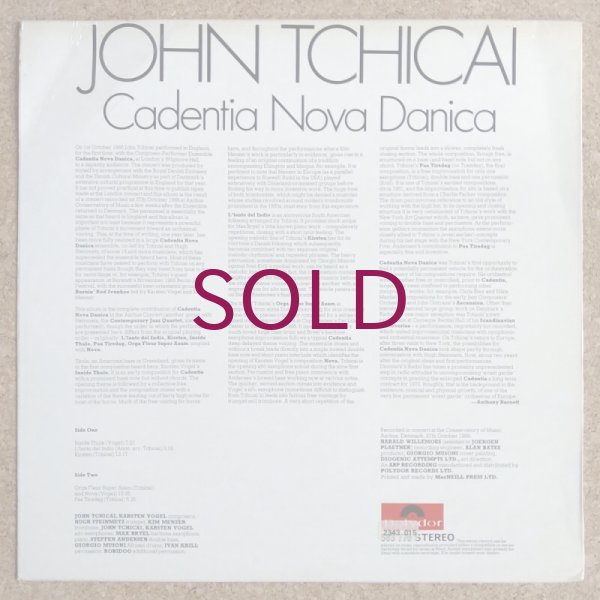 John Tchicai - Cadentia Nova Danica - UNIVERSOUNDS