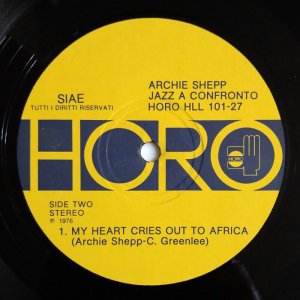 画像4: Archie Shepp - Jazz A Confronto 27