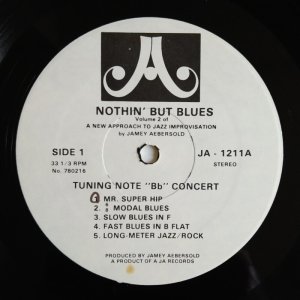 画像3: Jamey Aebersold - Nothin' But Blues