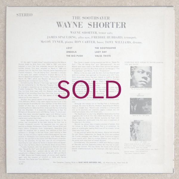 Wayne Shorter - The Soothsayer - UNIVERSOUNDS