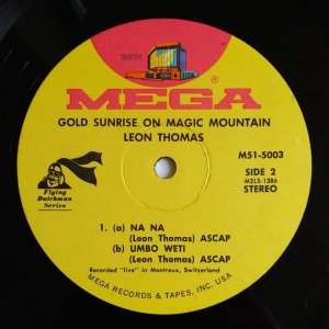 画像4: Leon Thomas - Gold Sunrise On Magic Mountain