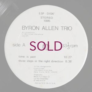 画像3: Byron Allen Trio - Byron Allen Trio