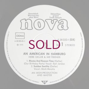 画像7: Herb Geller & His Friends - An American In Hamburg