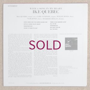 画像2: Ike Quebec - With A Song In My Heart