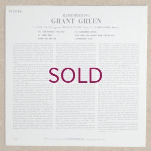画像2: Grant Green - Remembering