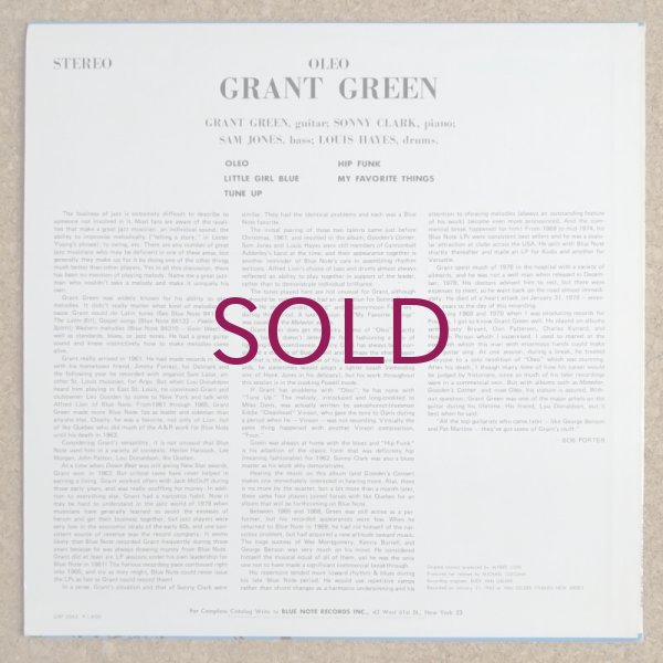 Grant Green - Oleo - UNIVERSOUNDS