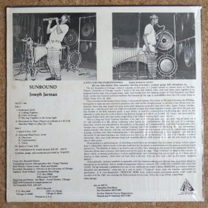 画像2: Joseph Jarman - Sunbound