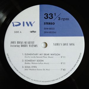 画像3: John Hicks Quartet featuring Bobby Watson - Naima's Love Song