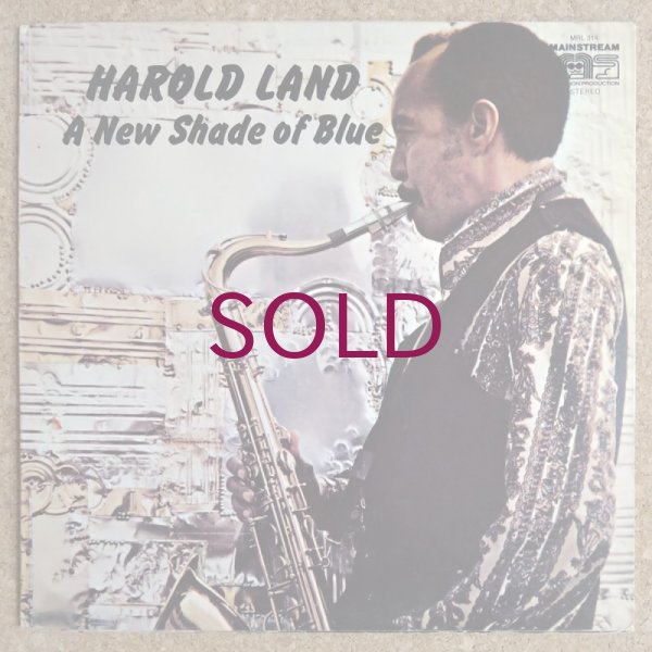 Harold Land-A New Shade Of Blue【MRL314】 Harold Land – A New Shade Of Blue – Vinyl (LP, Album, Stereo