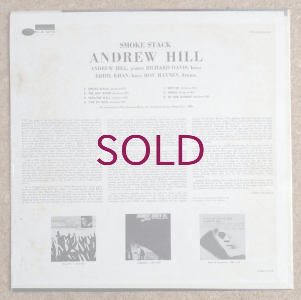 Andrew Hill - Smoke Stack - UNIVERSOUNDS