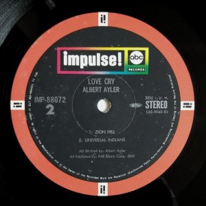 画像6: Albert Ayler - Love Cry