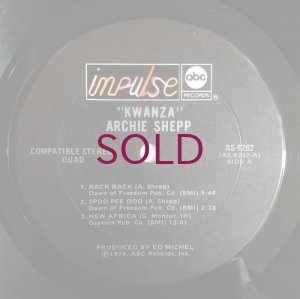 画像5: Archie Shepp - Kwanza