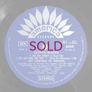 画像4: Art Ensemble Of Chicago - Certain Blacks
