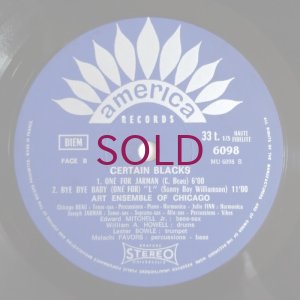 画像3: Art Ensemble Of Chicago - Certain Blacks