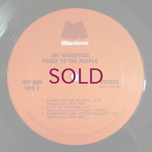 画像6: Joe Henderson - Power To The People