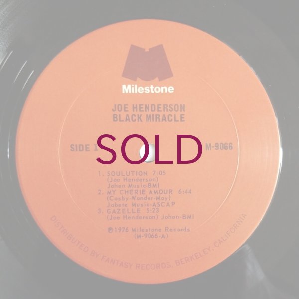 Joe Henderson - Black Miracle - UNIVERSOUNDS