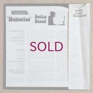 画像2: Dollar Brand - Memories