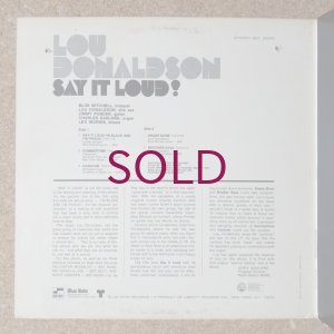 画像3: Lou Donaldson - Say It Loud