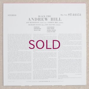 画像2: Andrew Hill - Black Fire