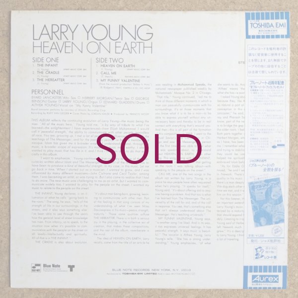Larry Young - Heaven On Earth - UNIVERSOUNDS