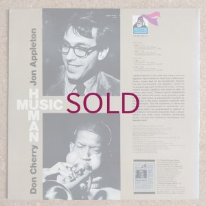 画像2: Jon Appleton & Don Cherry - Human Music