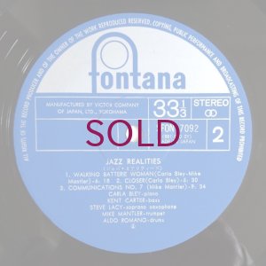 画像4: Carla Bley / Mike Mantler / Steve Lacy / Kent Carter / Aldo Romano - Jazz Realities